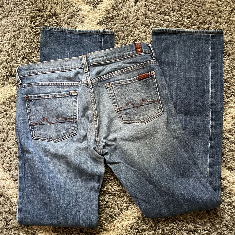 7 for All Mankind Button Fly - Picture 2 of 3